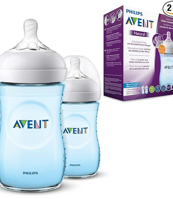 PHILIPS  AVENT SCF035/10 BOTTLE NATURAL 2.0 9OZ BLUE