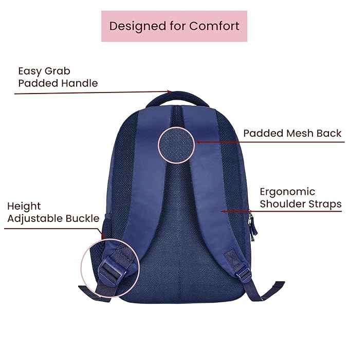 Genie Mink School Bag - image 5 of 5 - Backpack