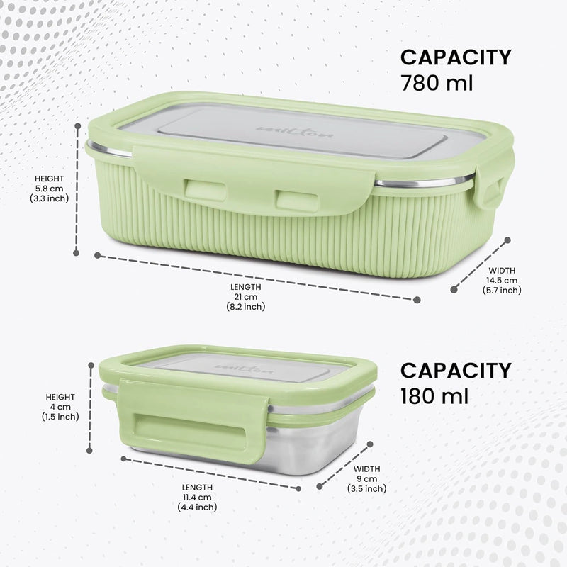 Milton Epic Lunch Box — back view