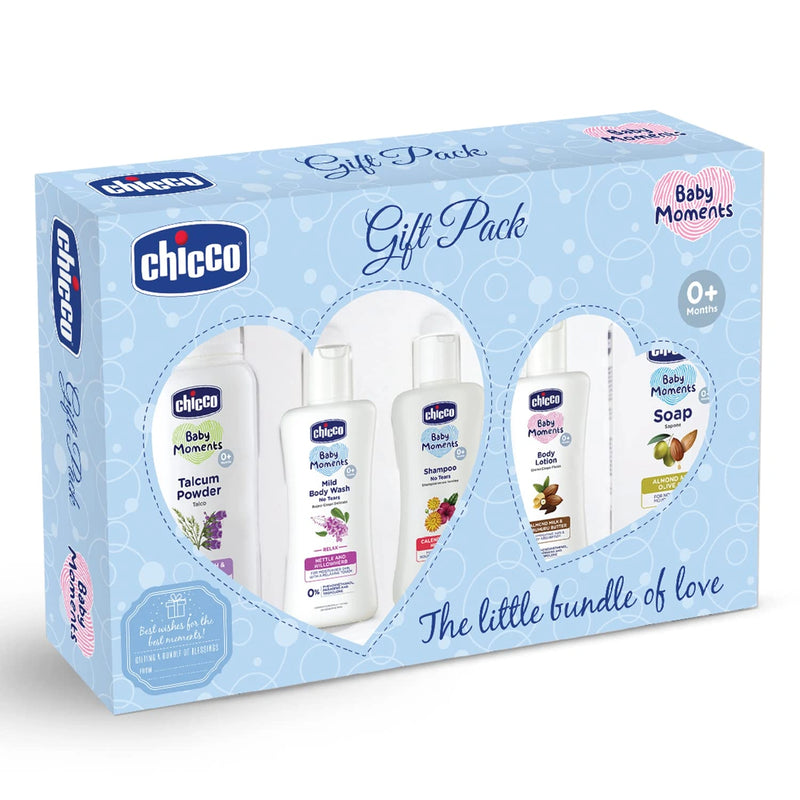 Chicco Baby Essential Gift Set — 5 Newborn Must-Haves