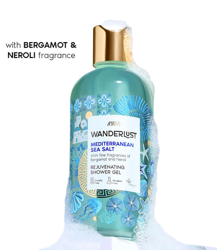 Nykaa Wanderlust Shower Gel - Mediterranean Sea Salt