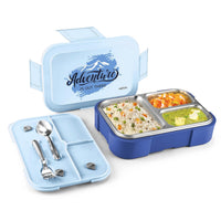 Milton Bravo 3 Steel Thermoware Lunchbox 600ml