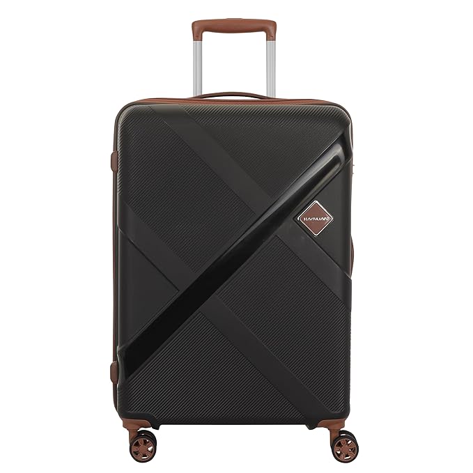 Kamiliant Falcon Dlx Black Trolley Bag