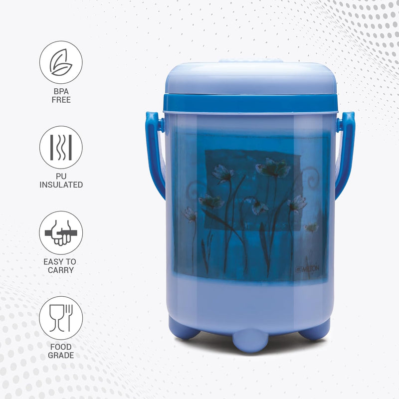 Milton Knight 5 Lunch Box 3750ml — back view