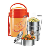 Milton Odyssey Insulated Lunch Box Set — front view