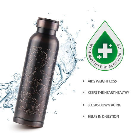 MILTON Copper Swasth Water Bottle | 940 ml