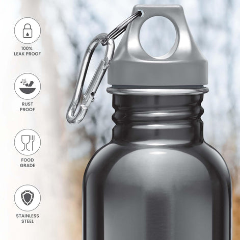 Milton Alive 750 Stainless Steel Water Bottle with Screw Top Lid