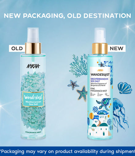 Nykaa Wanderlust Fragrance Body Mist - Mediterranean Sea Salt