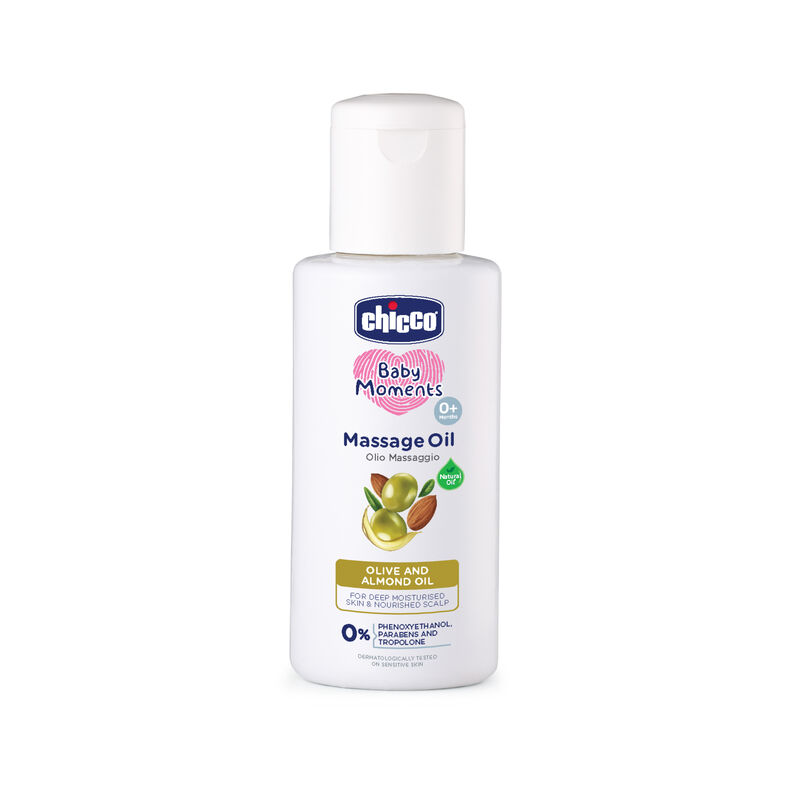 Chicco Baby Moments Moisturizing Massage Oil with Olive & Almond Oil - image 8 of 8 - Baby Care