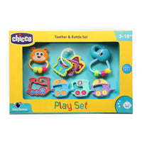 Chicco Teether & Rattle Play Set (4Pcs) - image 1 of 5 - rattle set