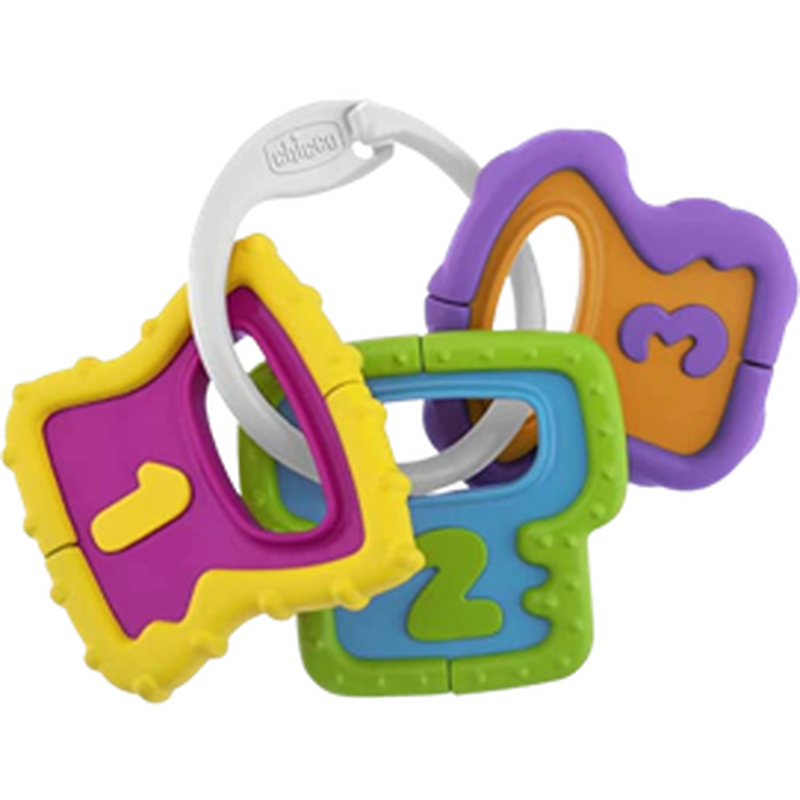 Chicco Teether & Rattle Play Set (4Pcs)