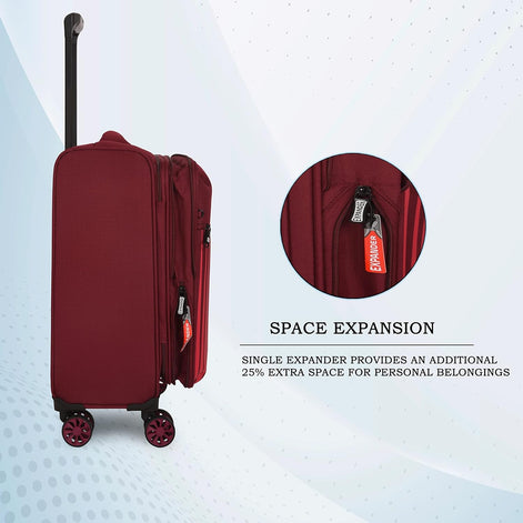 IT Luggage The Lite Barberry Trolley Bag