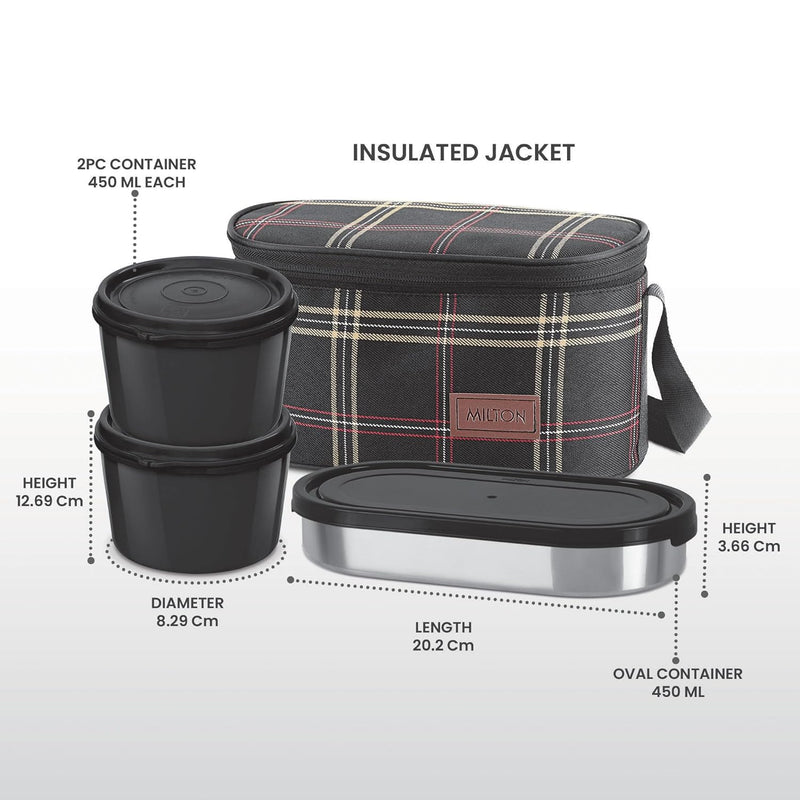 Milton Decker Two-Tier Lunch Box