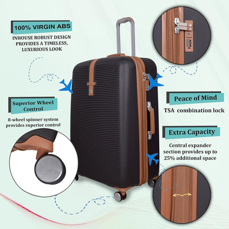 IT Luggage Shoreside Turkish Coffee Trolley Bag