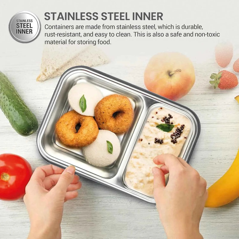 Fun Feast Lunch Box 2 compartments (Milton) - image 5 of 8 - Lunch Containers