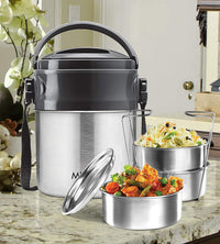 Milton Legend Insulated Stainless Steel Tiffin Box 260ml — back view