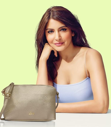 LAVIE  ARCHER CSB TEXTURED DOME M BLUE  M - image 12 of 12 - Sling Bag