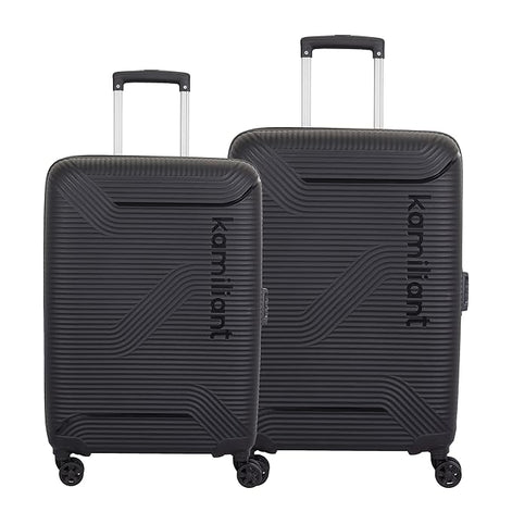 Kamiliant Nexus Black Luggage Set