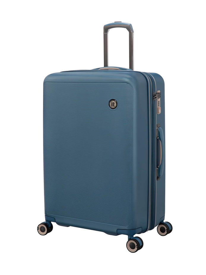 IT Luggage Rapidity Teal Trolley Bag