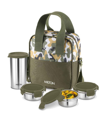 Milton Camo Feast Stainless Steel Tiffin