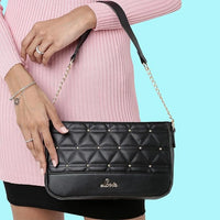 Lavie Blixen Small Hobo Handbag — Deep Red