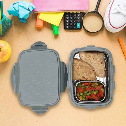 Jaypee Wavesteel Insulated Lunch Box with SS Container