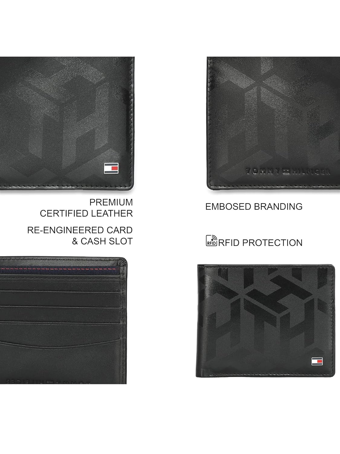 Tommy Hilfiger Arke Leather Global Wallet