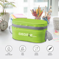 Milton Executive Insulated Lunch Box — detail view