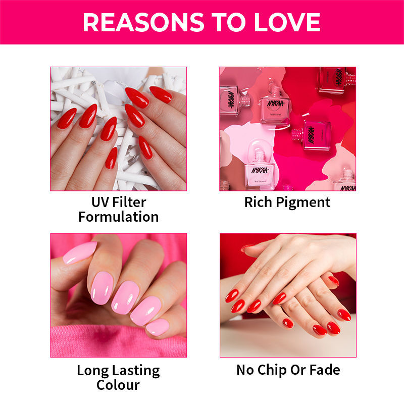 Nykaa Wedding Edition Nail Enamel — back view