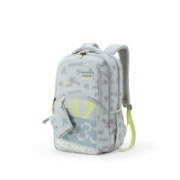 American Tourister Uni-Teen School Backpack Grey