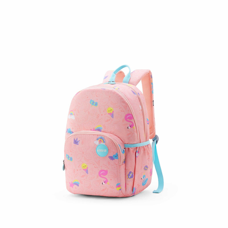 American Tourister Uni-Kid School Backpack Pink