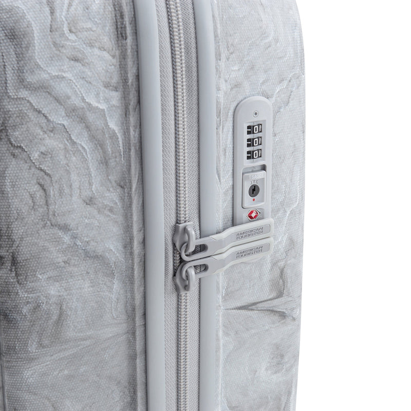 American Tourister Fracta Hardside Spinner Trolley Grey