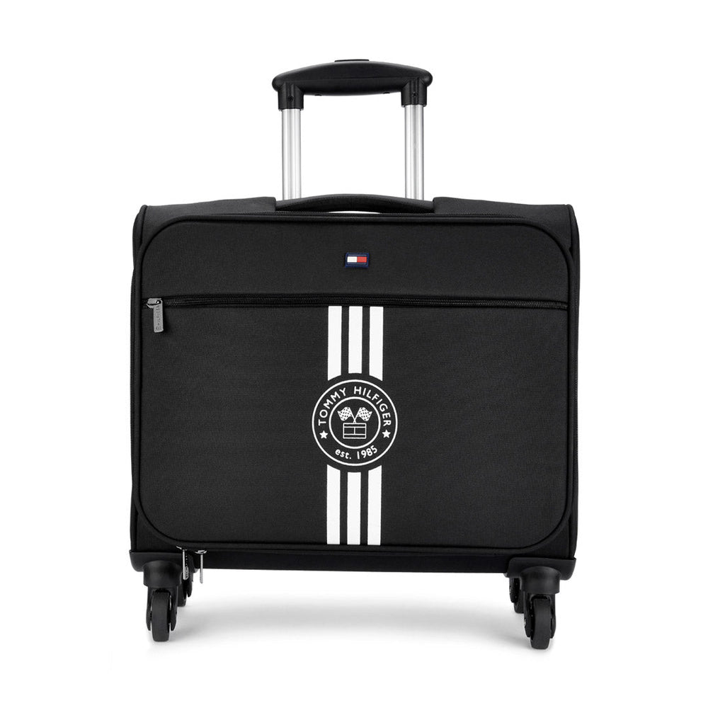 Tommy Hilfiger Planetary X overnighter soft luggage in Black