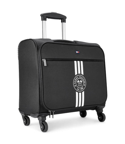 Tommy Hilfiger Planetary X overnighter soft luggage in Black — view 2