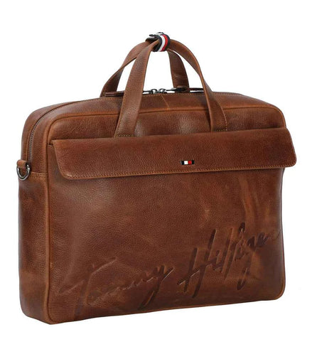 Tommy Hilfiger Premium Leather Line Ryker Business Case - image 2 of 7 - Briefcases
