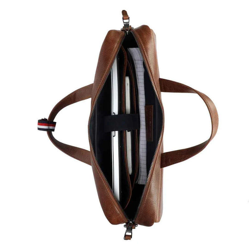 Tommy Hilfiger Premium Leather Line Ryker Business Case - image 6 of 7 - Briefcases