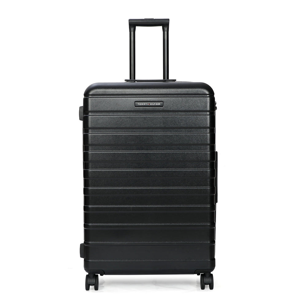 Tommy Hilfiger Hoover X hardside trolley bag in Black