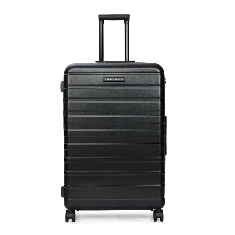 Tommy Hilfiger Hoover X hardside trolley bag in Black