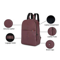 Tommy Hilfiger Premium Leather Line Time-square Laptop Backpack - image 5 of 7 - Backpacks
