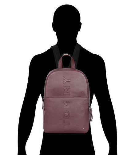 Tommy Hilfiger Premium Leather Line Time-square Laptop Backpack - image 2 of 7 - Backpacks