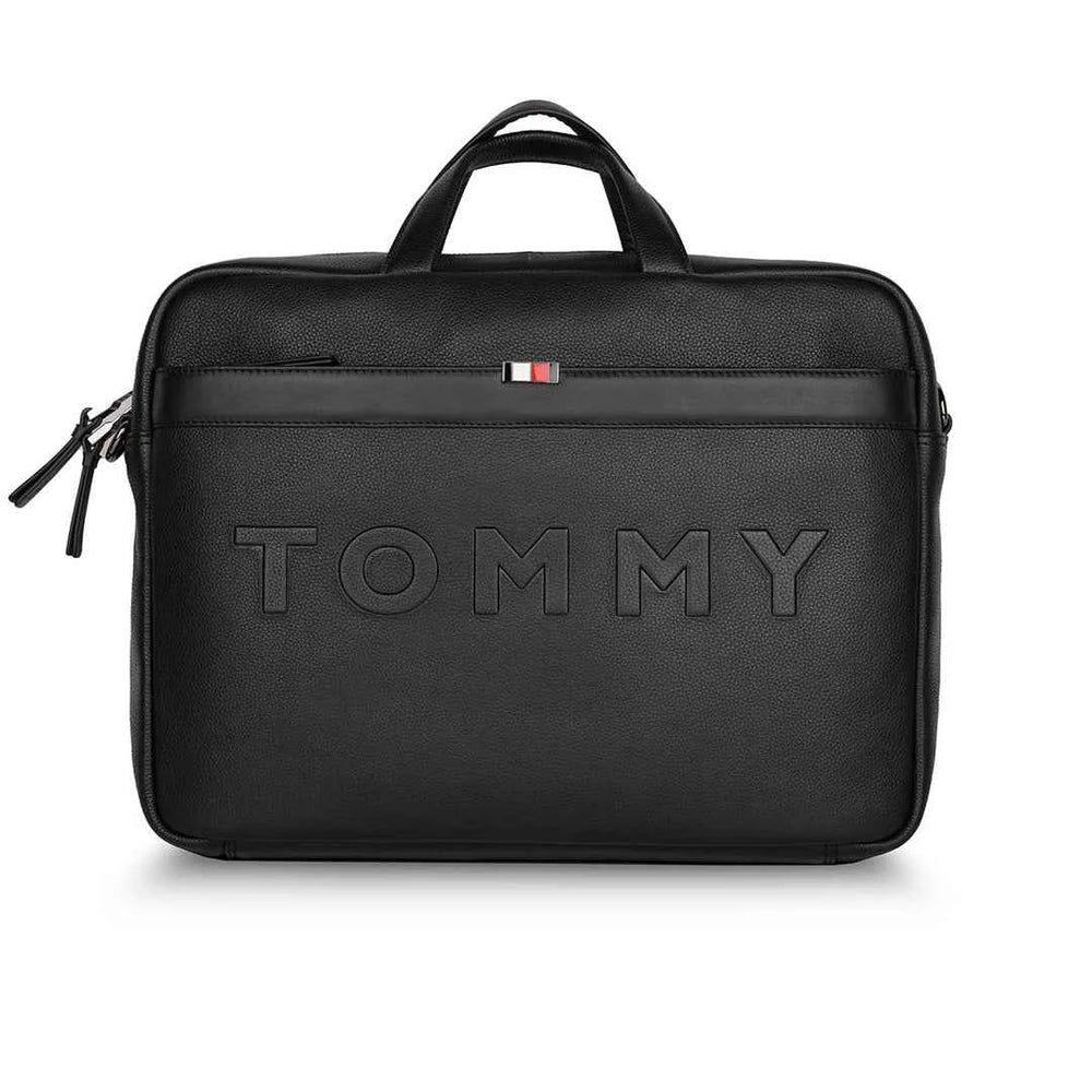 Tommy Hilfiger Premium Leather Line Galveston Business Case - image 1 of 23 - Briefcases