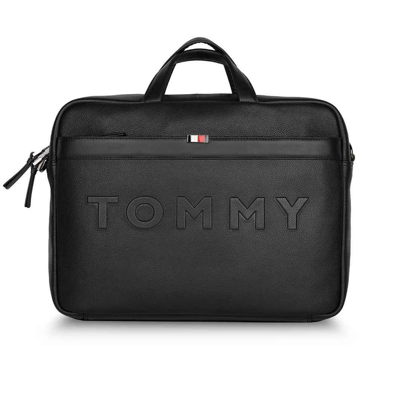 Tommy Hilfiger Premium Leather Line Galveston Business Case - image 1 of 23 - Briefcases