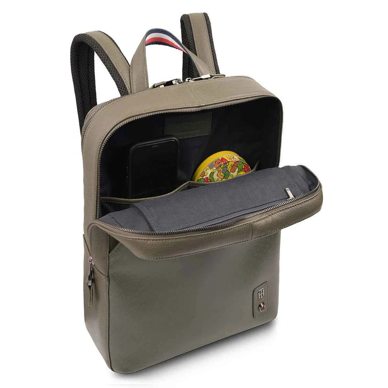 Tommy Hilfiger Premium Leather Line Prudence Laptop Backpack - image 2 of 7 - Laptop Backpacks