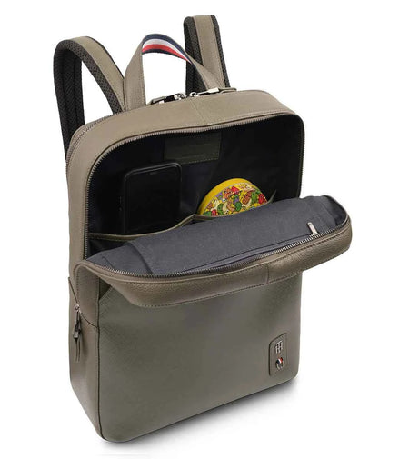 Tommy Hilfiger Premium Leather Line Prudence Laptop Backpack - image 2 of 7 - Laptop Backpacks
