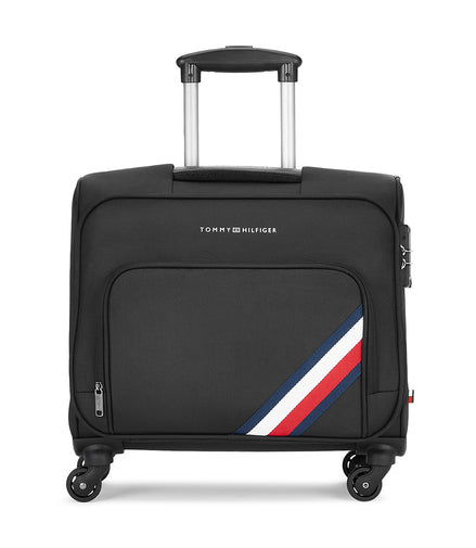 Tommy Hilfiger Roosevelt overnighter soft luggage in Black — view 2