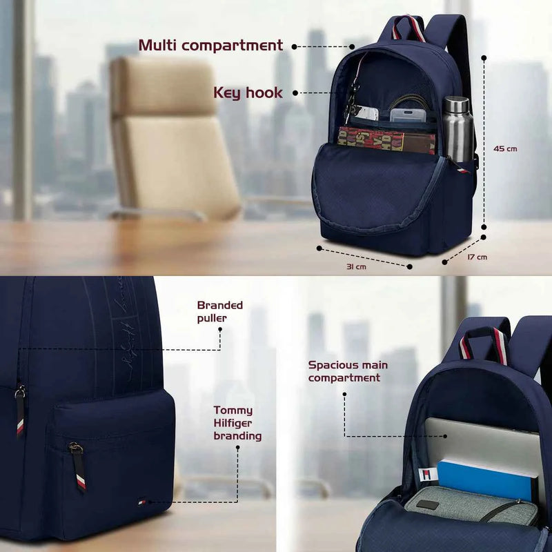 Tommy Hilfiger Stratton Non Laptop Backpack - image 2 of 14 - Backpacks