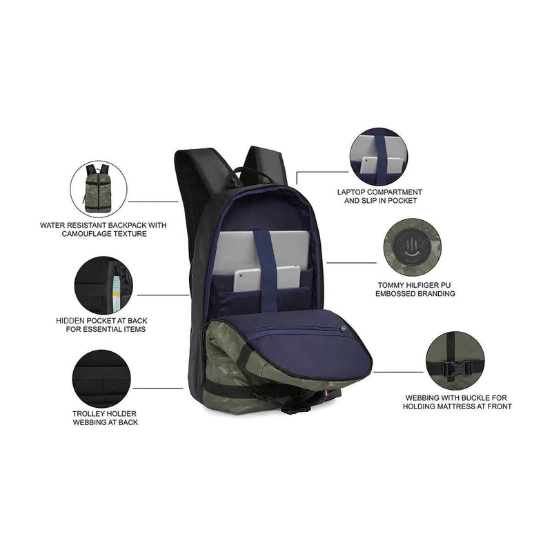 Tommy Hilfiger Sawyer Laptop Backpack - image 5 of 7 - Laptop Backpacks
