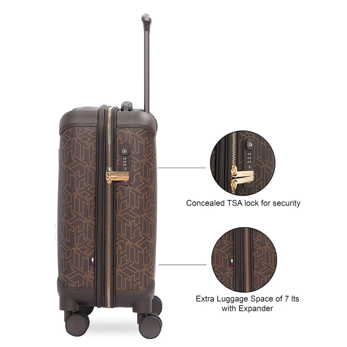 Tommy Hilfiger Jazz Hard-Sided Trolley Suitcase