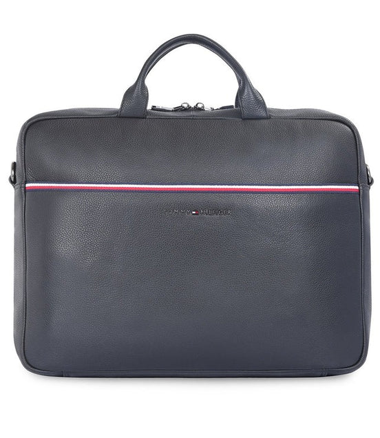 Tommy Hilfiger Black Rothenburg Laptop Bag