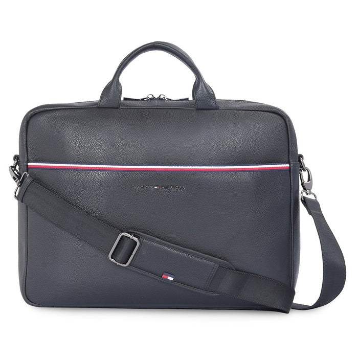 Tommy Hilfiger Black Rothenburg Laptop Bag